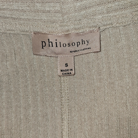 3/20.00. Philosophy long cardigan - Picture 5 of 7
